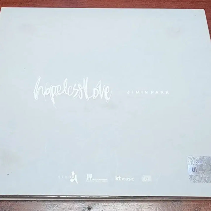[BUNJANG] Jimin Hopeless Love Signed Album / 박지민 Hopeless Love 싸인 앨범
