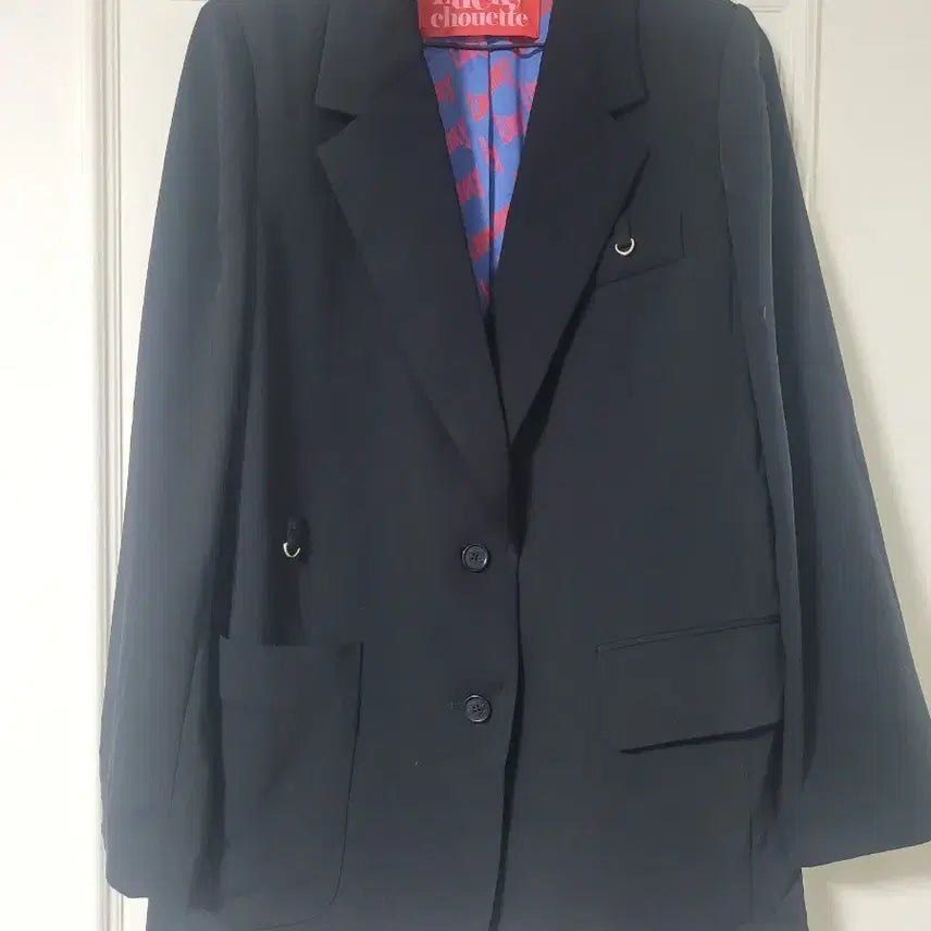 [BUNJANG] Lucky Chouette Black Jacket Size 36 / 럭키슈에뜨 자켓 36사이즈