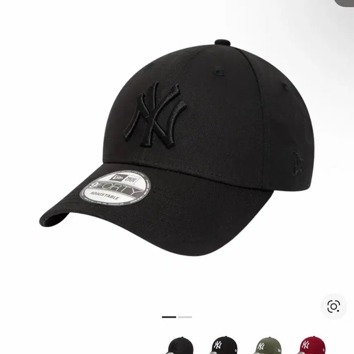 [BUNJANG] New Era 9FORTY Essential New York Yankees Cap Black / 뉴에라 어드저스터블 9포티 뉴욕 양키스 에센셜 캡 블랙