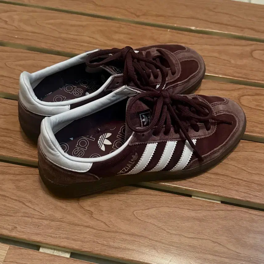 [BUNJANG] Adidas Spezial Brown White 230 / 아디다스 스페지알 브라운 화이트 230