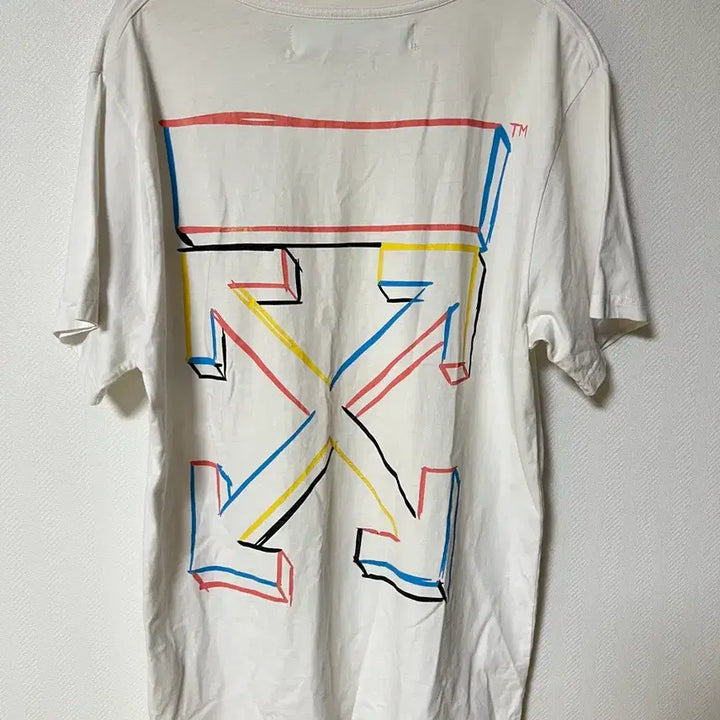 [BUNJANG] Off-White Vitkac Sketch Arrow T-shirt M / 오프화이트 x Vitkac 콜라보 스케치 애로우 반팔티 m