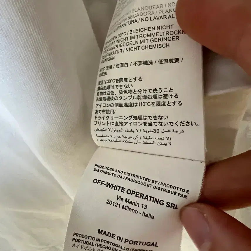 [BUNJANG] Off-White Vitkac Sketch Arrow T-shirt M / 오프화이트 x Vitkac 콜라보 스케치 애로우 반팔티 m