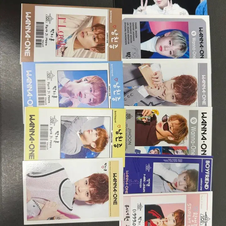 [BUNJANG] Park Jihoon Unofficial Bundle Set Photocard / 박지훈 비공굿 일괄 포카