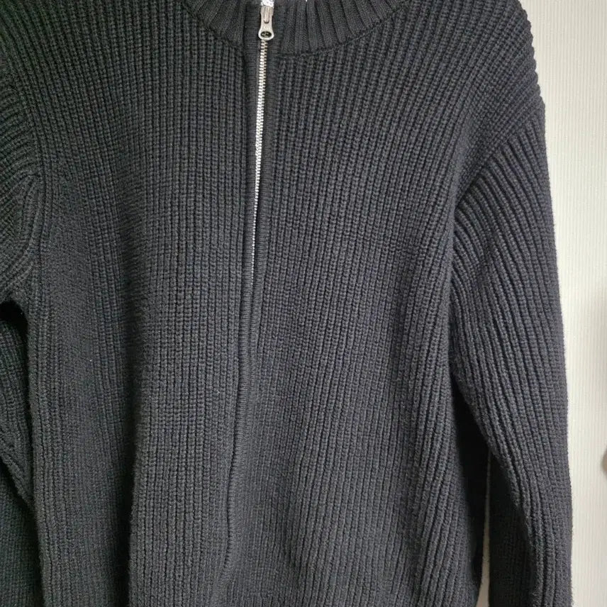 [BUNJANG] Frui Chunky Cardigan Black / 프루이 청키가디건 블랙