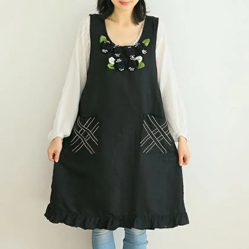 [BUNJANG] Home Wear Apron / 앞치마