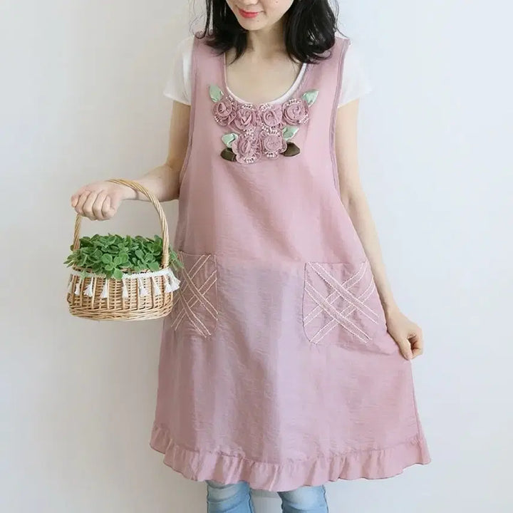 [BUNJANG] Home Wear Apron / 앞치마
