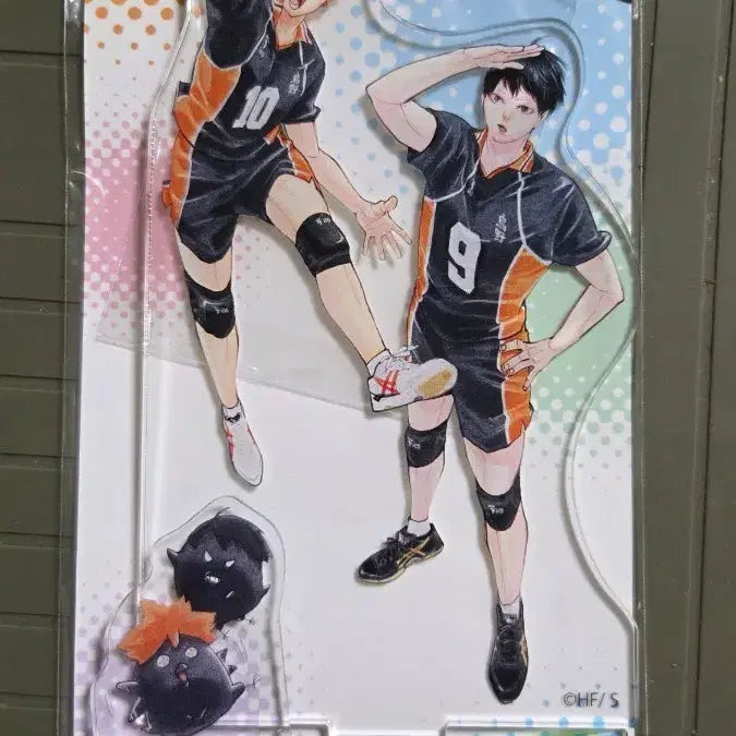 [BUNJANG] Haikyu Official Fan Park Acrylic Stand (Hinata/Kageyama) / 하이큐 공식 팬파크 아크릴 스탠드 (히나타/카게야마)