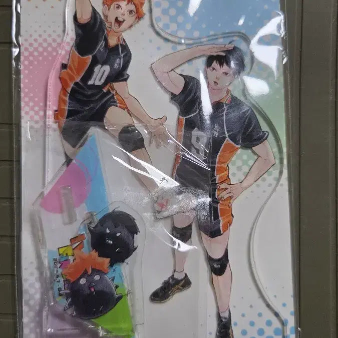 [BUNJANG] Haikyu Official Fan Park Acrylic Stand (Hinata/Kageyama) / 하이큐 공식 팬파크 아크릴 스탠드 (히나타/카게야마)