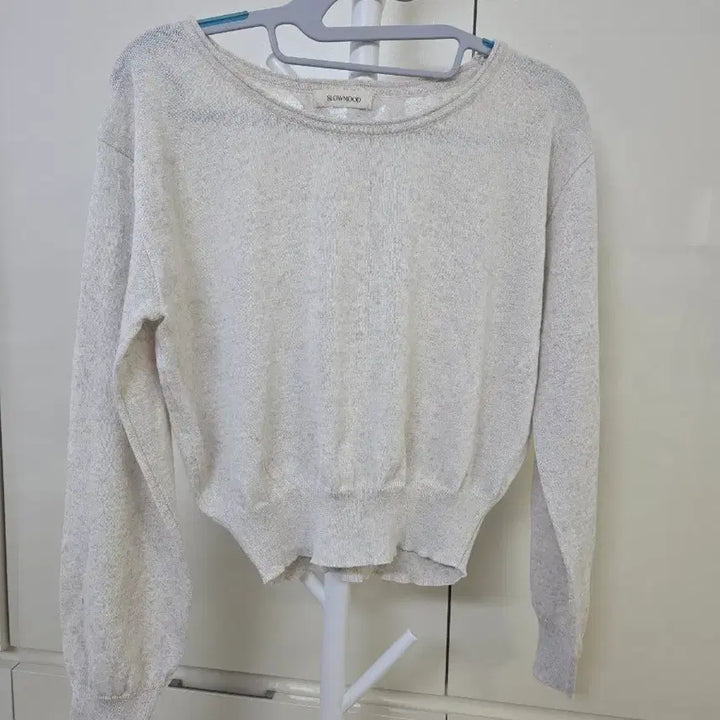 [BUNJANG] Slowmood Ivory Knit Long Sleeve / 슬로우무드 아이보리 니트 긴팔