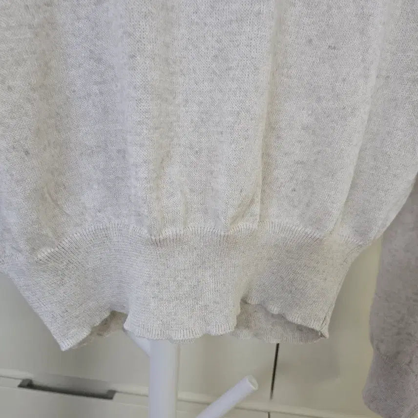[BUNJANG] Slowmood Ivory Knit Long Sleeve / 슬로우무드 아이보리 니트 긴팔