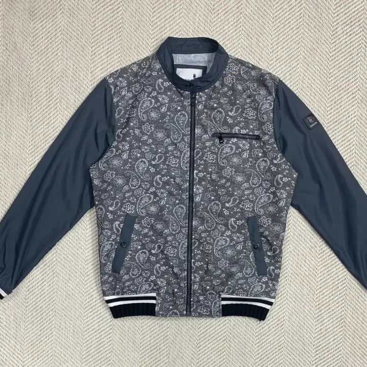 [BUNJANG] W.ANGLE Paisley Bomber Jacket / W.ANGLE 페이즐리 봄/가을 봄버 자켓 100