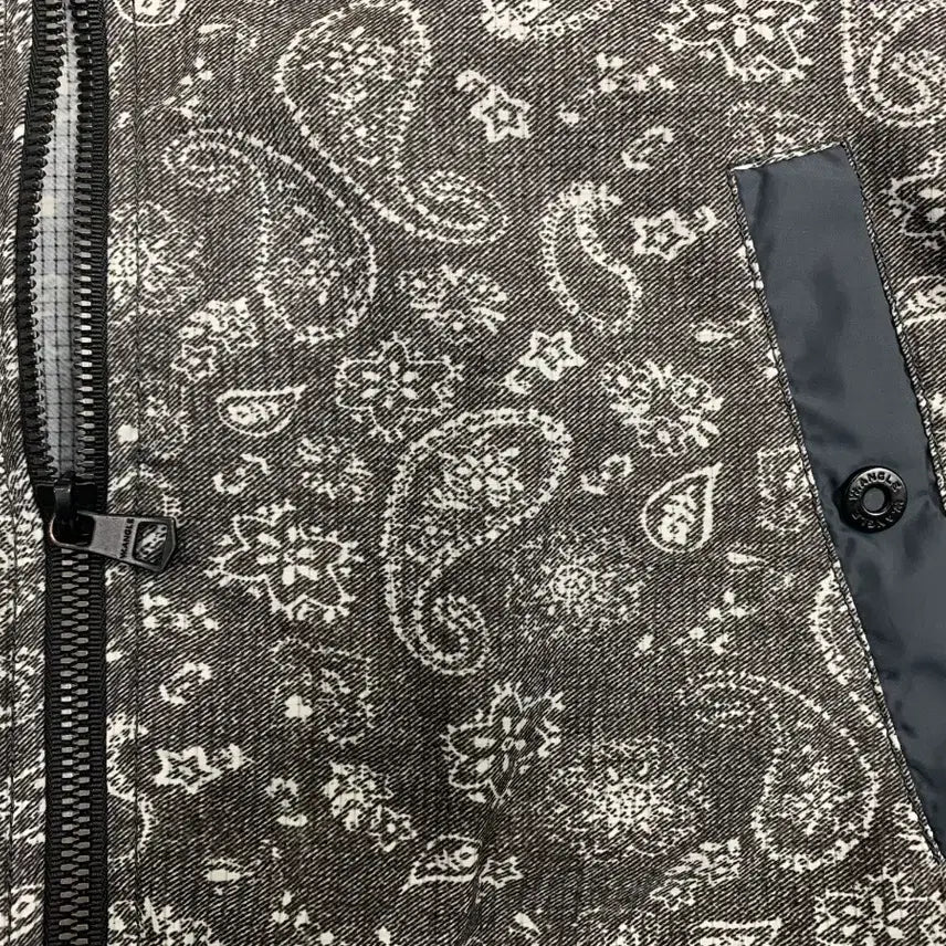 [BUNJANG] W.ANGLE Paisley Bomber Jacket / W.ANGLE 페이즐리 봄/가을 봄버 자켓 100