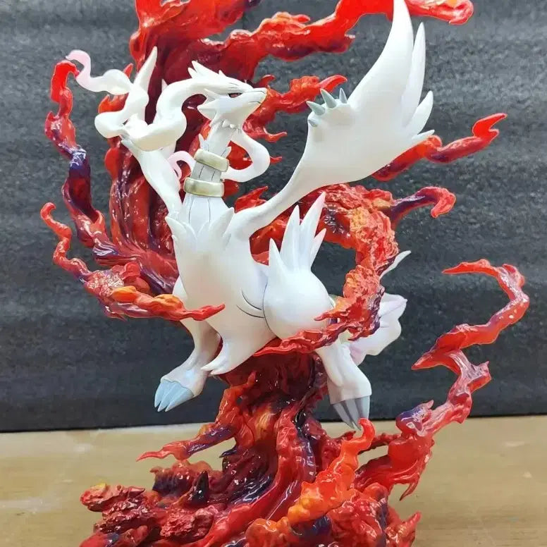 [BUNJANG] ZXZ Studio Reshiram (Alternate Color) 1/20 Scale Resin Figure / (개봉 양품) 포켓몬스터 레시라무 *이색* ZXZ사 레진 피규어