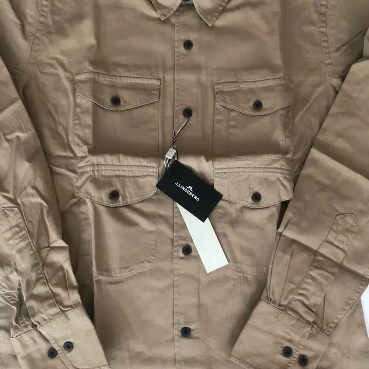 [BUNJANG] J.LINDEBERG Multi-Pocket Shirt / 제이린드버그 멀티포켓 셔츠