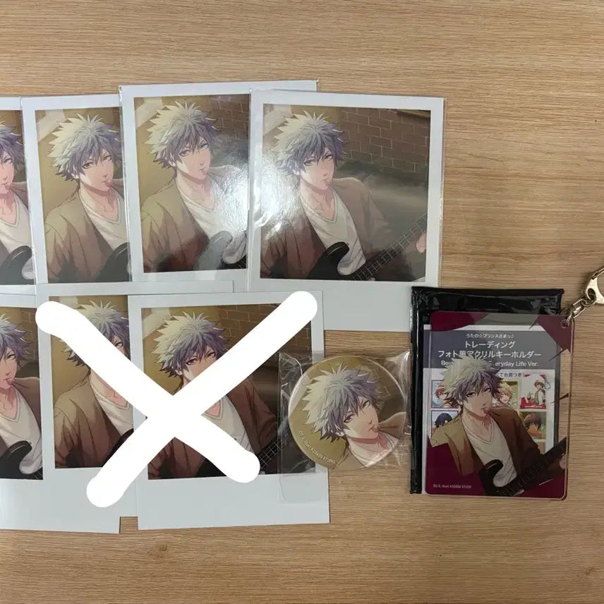[BUNJANG] Uta no Prince-sama Kurousaki Ranmaru Best Shot Goods Set / 우타프리 쿠로사키란마루 베스트샷 굿즈