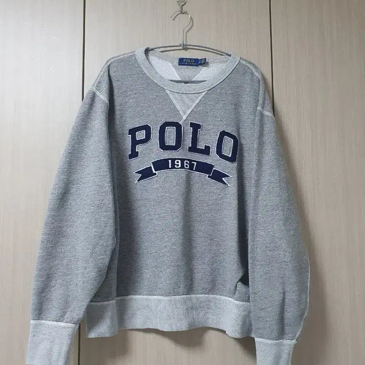 [BUNJANG] Polo Oversized Sweatshirt / [XL] 폴로 맨투맨 스웻셔츠 오버핏