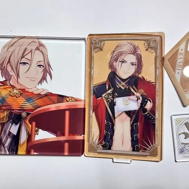 [BUNJANG] A3! Banri Acrylic Plate and Stand Set / A3! 반리 아크릴 플레이트, 스탠드 세트