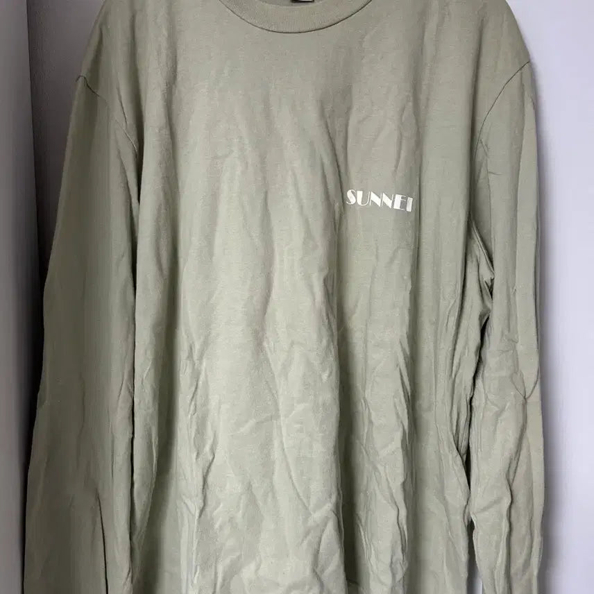 [BUNJANG] SUNNEI Logo Long Sleeve T-shirt (L) / SUNNEI 써네이 로고 긴팔 티셔츠(L)
