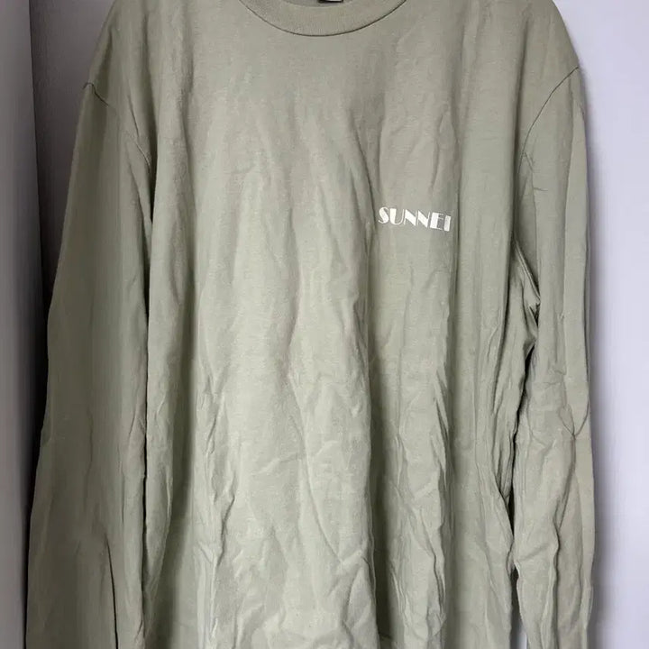 [BUNJANG] SUNNEI Logo Long Sleeve T-shirt (L) / SUNNEI 써네이 로고 긴팔 티셔츠(L)