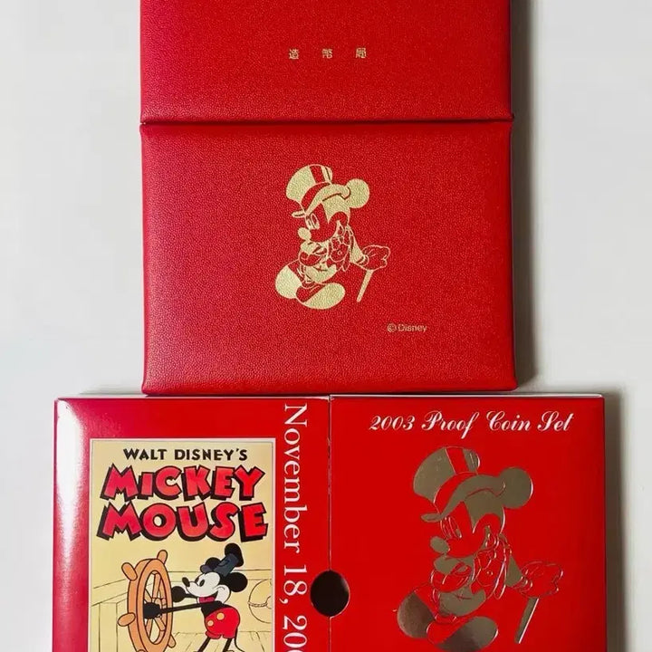 [BUNJANG] Mickey Mouse 75th Anniversary Japanese Proof Coin Set with Silver Medal / 미키마우스 75주년 일본 프루프 주화 세트 (은메달 포함)