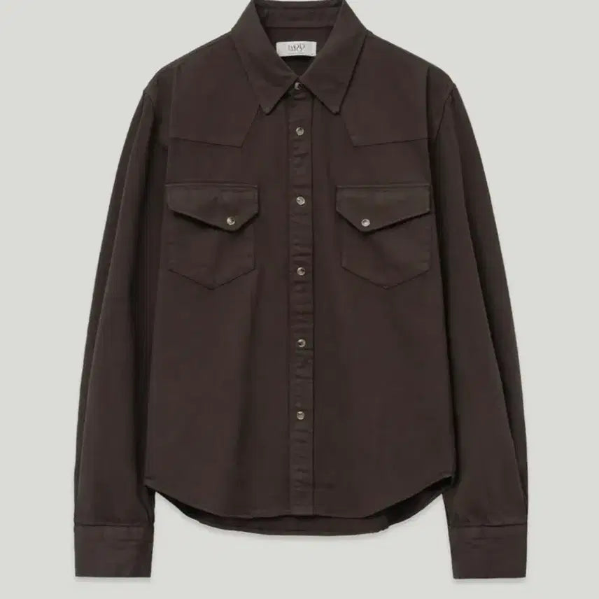 [BUNJANG] Elwood Bedguy Shirt Taupe Brown / 엘무드 베드가이 셔츠 토프브라운 44