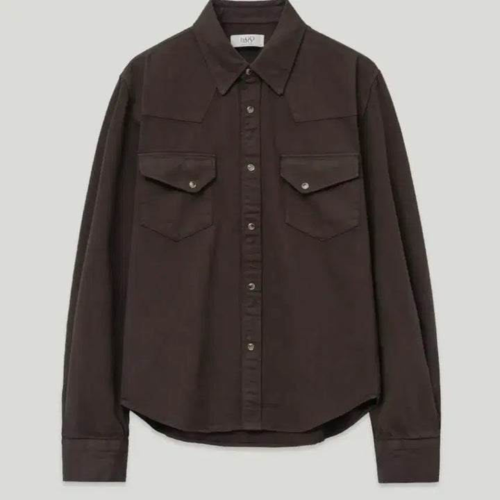 [BUNJANG] Elwood Bedguy Shirt Taupe Brown / 엘무드 베드가이 셔츠 토프브라운 44