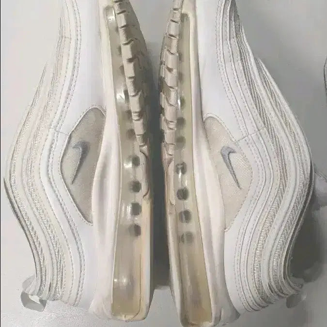 [BUNJANG] Nike Air Max 97 White Sneakers / 나이키 에어맥스 97 흰색 (세탁완료)