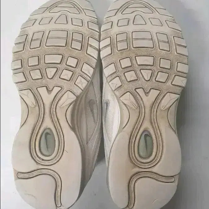 [BUNJANG] Nike Air Max 97 White Sneakers / 나이키 에어맥스 97 흰색 (세탁완료)