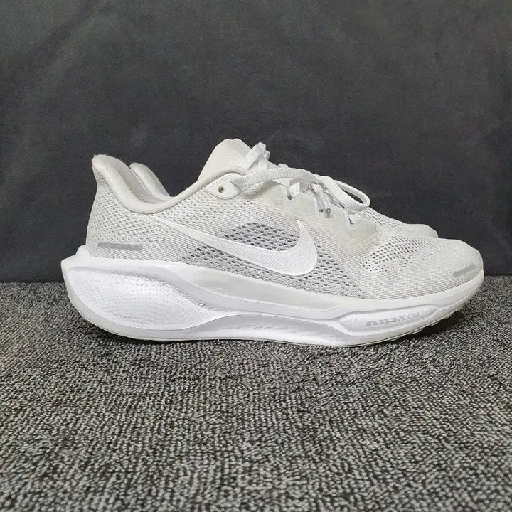 [BUNJANG] Nike Air Zoom Pegasus 41 White Pure Platinum Running Shoes / 나이키 에어 줌 페가수스 41 화이트 퓨어 플래티넘 245mm