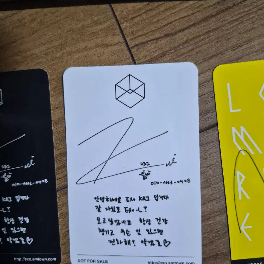 [SOLD OUT] EXO Exodus 앨범 카이 포카 세트