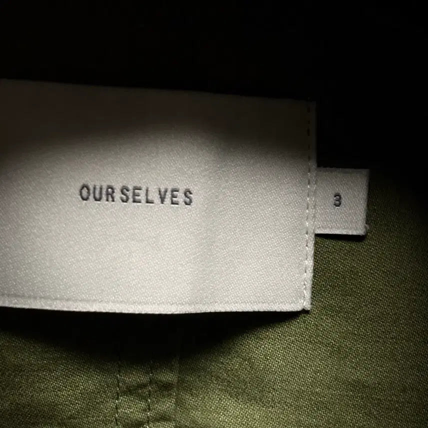 [BUNJANG] Ourselfs Light Moleskin Mods Jacket Olive Size 3 / 아워셀브스 라이트 몰스킨 모즈자켓 올리브 3사이즈