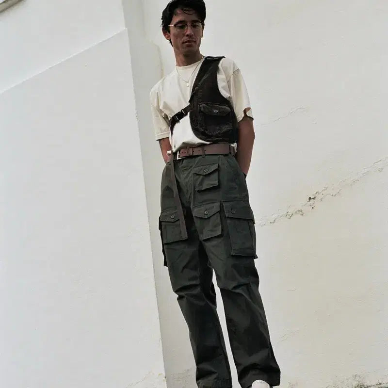 [BUNJANG] Engineered Garments 26SS Shoulder Vest Black / 엔지니어드가먼츠 26ss 숄더베스트 블랙
