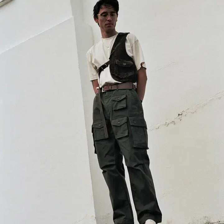 [BUNJANG] Engineered Garments 26SS Shoulder Vest Black / 엔지니어드가먼츠 26ss 숄더베스트 블랙