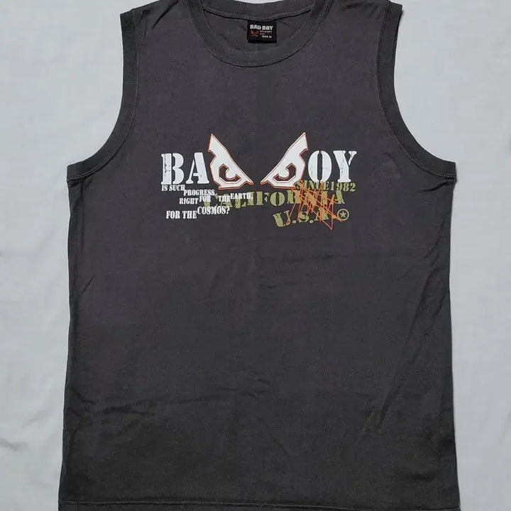 [BUNJANG] Bad Boy Vintage Graphic Sleeveless Shirt / [VINTAGE/M] BAD BOY 배드보이 올드스쿨 그래픽 슬리브리스