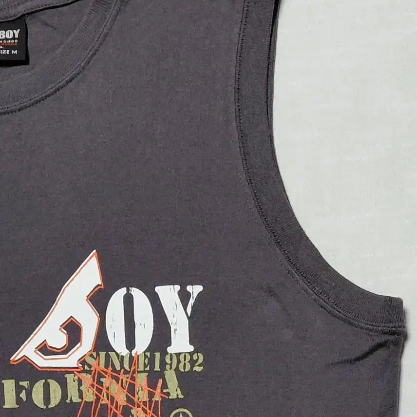 [BUNJANG] Bad Boy Vintage Graphic Sleeveless Shirt / [VINTAGE/M] BAD BOY 배드보이 올드스쿨 그래픽 슬리브리스