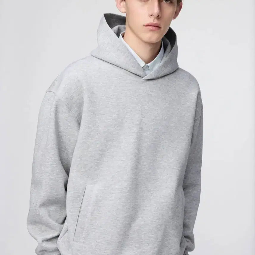 [BUNJANG] Uniqlo Sweat Oversized Full-zip Hoodie L / 유니클로 스웨트 오버사이즈 풀파카 L