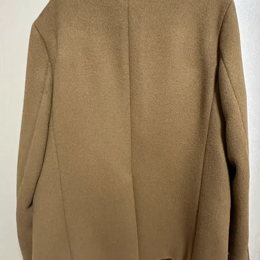 [BUNJANG] Vine Wool Collarless Blazer - Lux Brown / Vine Wool Collarless Blazer_ Lux Brown