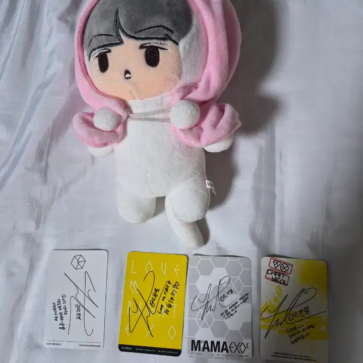 [SOLD OUT] EXO 찬열 인형 + 포토카드 세트