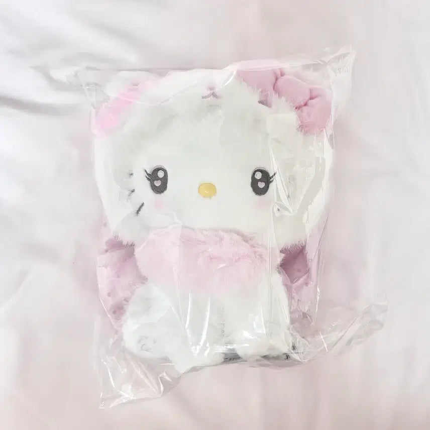 [BUNJANG] Sanrio Hello Kitty Milky Neko Cat Series Plush Doll Medium My Melody / 산리오 헬로키티 밀키네코 고양이 시리즈 누이 봉제인형 중형 마이멜로디