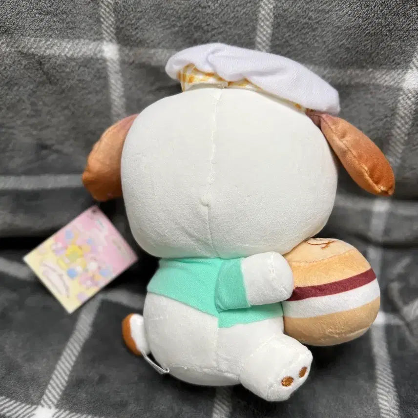 [BUNJANG] Sanrio Pochacco Marshmallow Series Hamburger Plush / 포차코 마시멜로우 시리즈 햄버거 인형