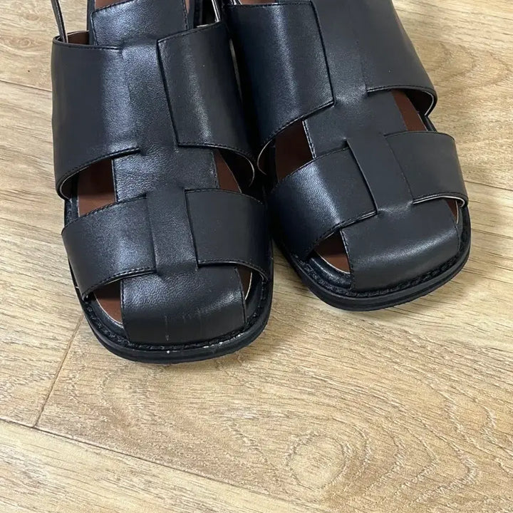 [BUNJANG] RoSeoul Puzzle Sandals Black 250 / 로서울 퍼즐 샌들 블랙 250