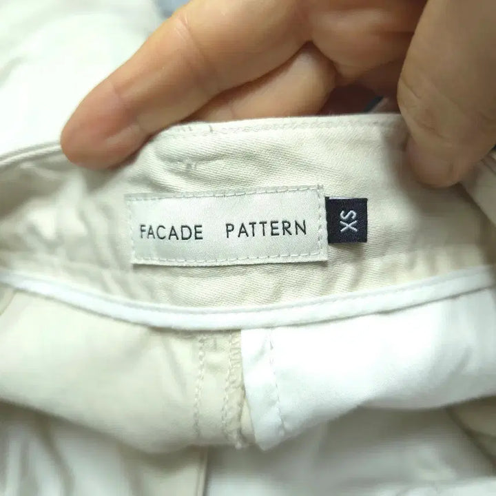 [BUNJANG] Facade Pattern Wide Fit Pants / XS) 파사드패턴 와이드핏 팬츠