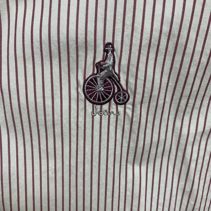 [BUNJANG] Beanpole Striped Shirt / 빈폴 스트라이프 셔츠