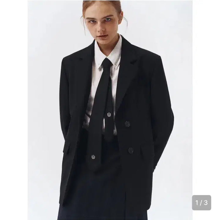 [SOLD OUT] 던스트 에센셜 울 블레이저 블랙