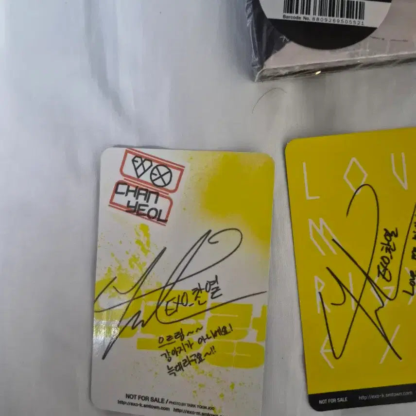[SOLD OUT] EXO Sing For You 앨범 + 찬열 포토카드