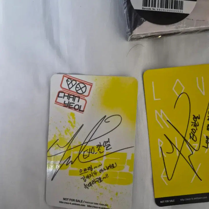 [SOLD OUT] EXO Sing For You 앨범 + 찬열 포토카드