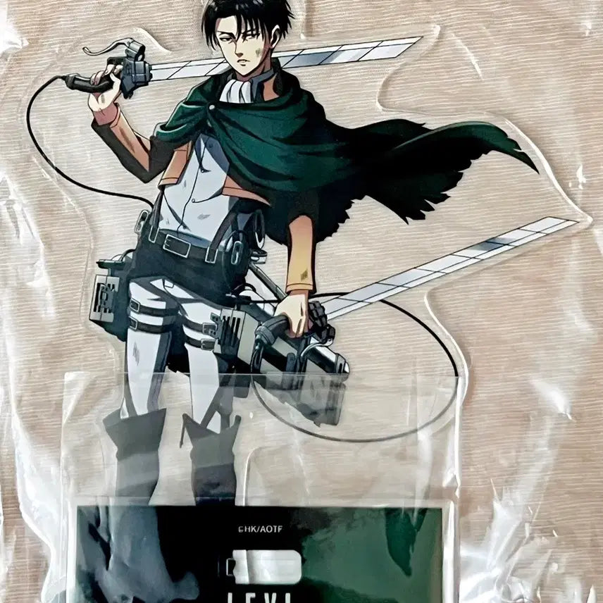[BUNJANG] Attack on Titan Levi Tower Records Acrylic Stand / 진격의거인 타워레코드 리바이 빅 아크릴 스탠드