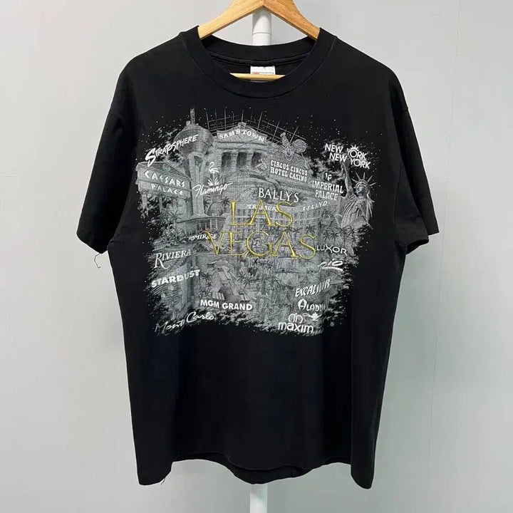 [BUNJANG] Hanes 90s Vintage Graphic T-Shirt / [L] Hanes 헤인즈 90s 빈티지 그래픽 반팔 티셔츠