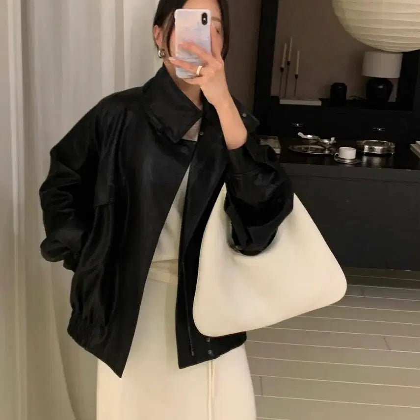 [BUNJANG] Around Yull Marbel Bag Ivory / 어라운드율 마르벨 백 아이보리