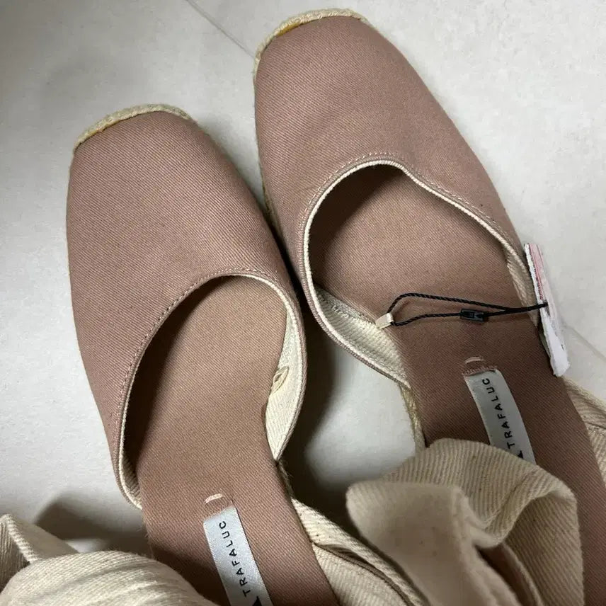 [BUNJANG] ZARA Espadrille Wedge Heels (Size 37) / ZARA 에스파듀 웨지힐 37사이즈 택잇는새상품